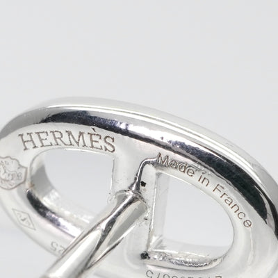 HERMES HERMES Chaine d'Ancre Chaine dunkle earrings earrings 925 silver silver