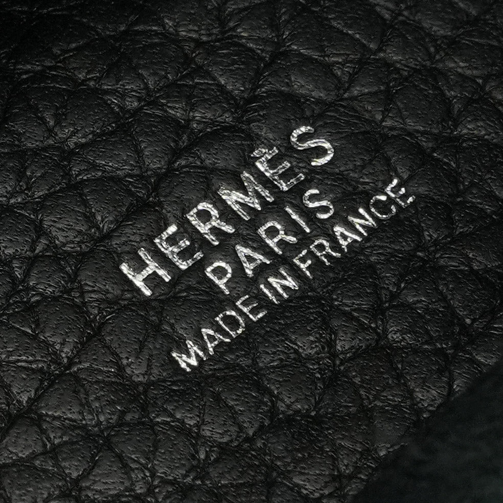 エルメス HERMES ピコタンPM ピコタン PM バッグ トートバッグ トリヨンクレマンス ノワール ブラック 黒 シルバー金具 ハンドバッグ