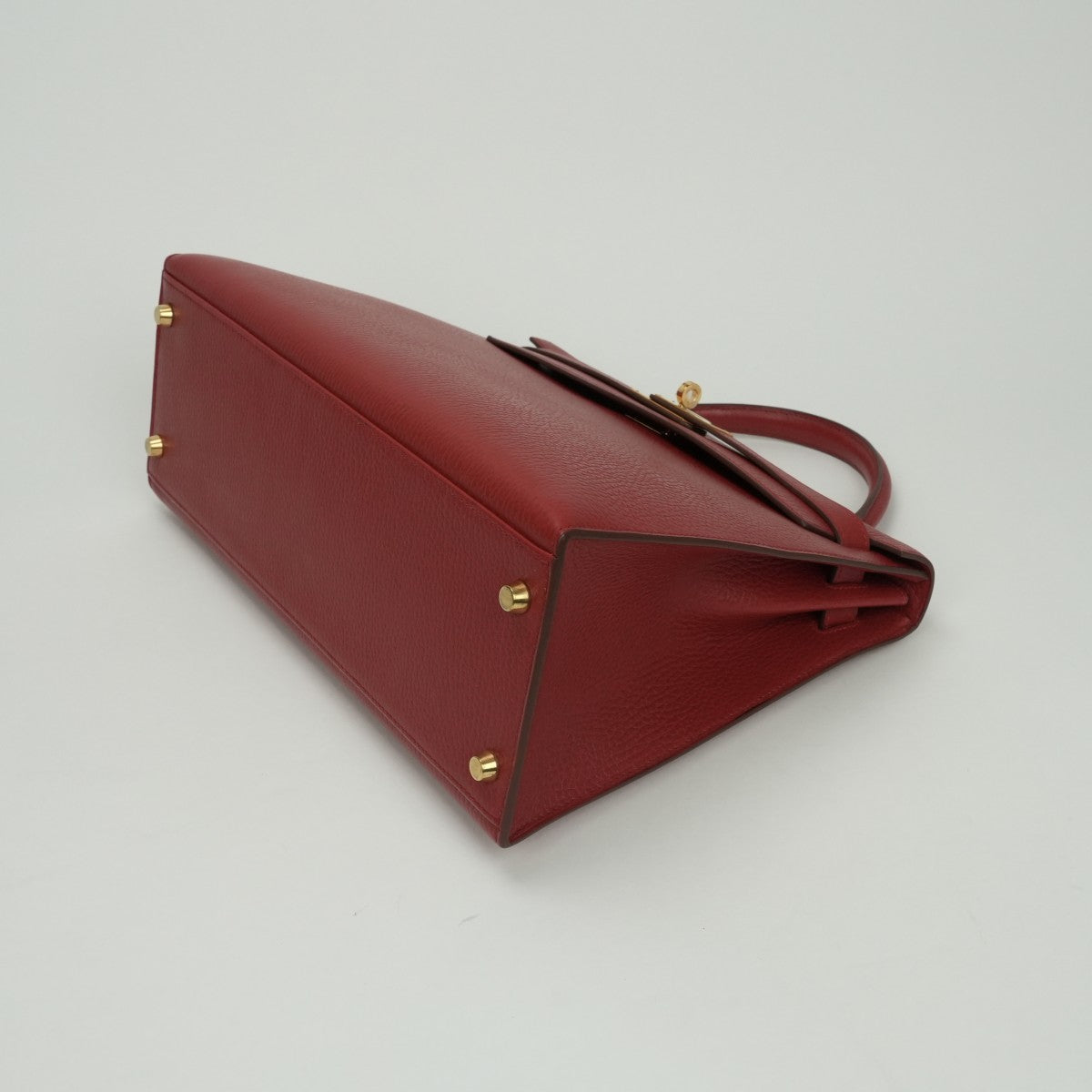 エルメス HERMES ケリー32 ケリー 32 バッグ トートバッグ ショルダーバッグ アルデンヌ ルージュヴィフ Rougevif レッド Red 赤 ゴールド金具 ハンドバッグ 2WAYバッグ
