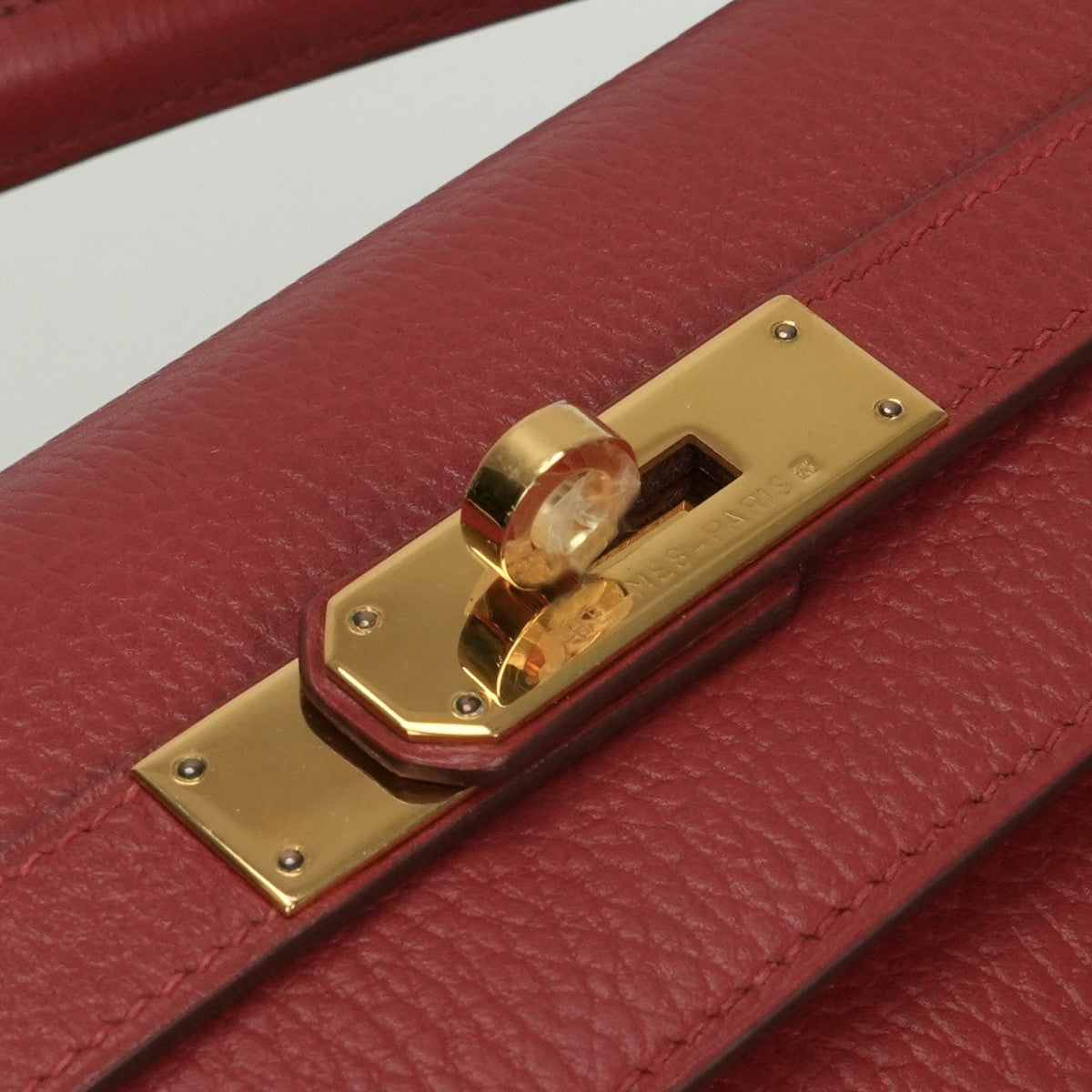 エルメス HERMES ケリー32 ケリー 32 バッグ トートバッグ ショルダーバッグ アルデンヌ ルージュヴィフ Rougevif レッド Red 赤 ゴールド金具 ハンドバッグ 2WAYバッグ