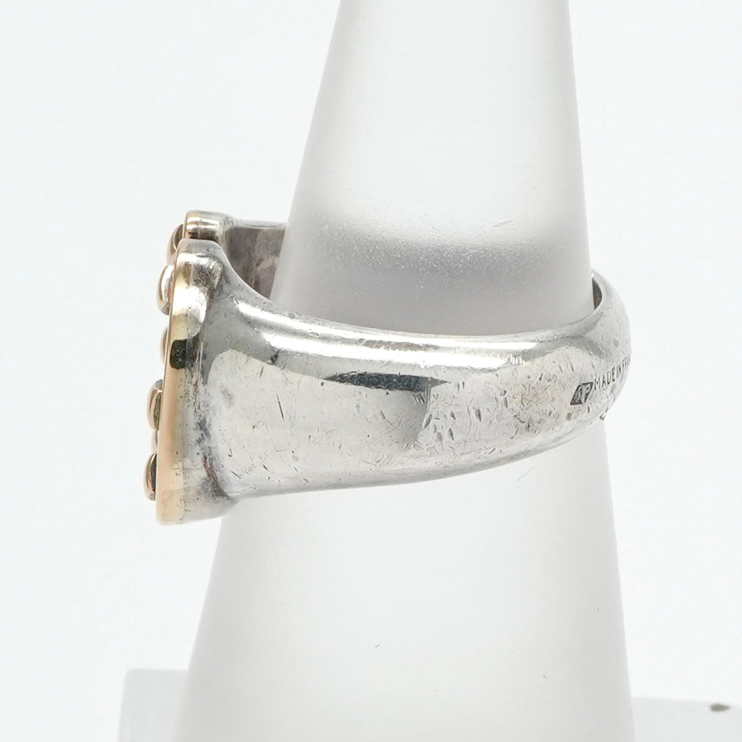 エルメス HERMES ホースシュー ホースシュー リング 指輪 750/925