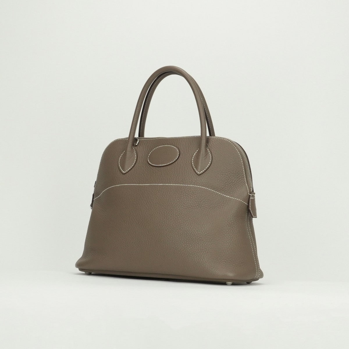 HERMES HERMES Bolide 31 Bolide 31 Bag, Tote bag, Shoulder bag, Torillon Clemence, Etoup, Greige, Silver hardware