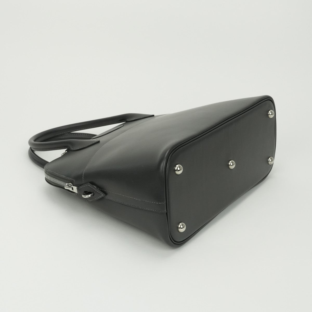 HERMES HERMES Bolide 31 Bolide 31 Bags, tote bags, shoulder bags, box calfs GRAFFFit Gray Grey Silver Metal Fittings