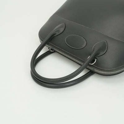 HERMES HERMES Bolide 31 Bolide 31 Bags, tote bags, shoulder bags, box calfs GRAFFFit Gray Grey Silver Metal Fittings