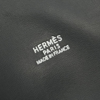 HERMES HERMES Bolide 31 Bolide 31 Bags, tote bags, shoulder bags, box calfs GRAFFFit Gray Grey Silver Metal Fittings