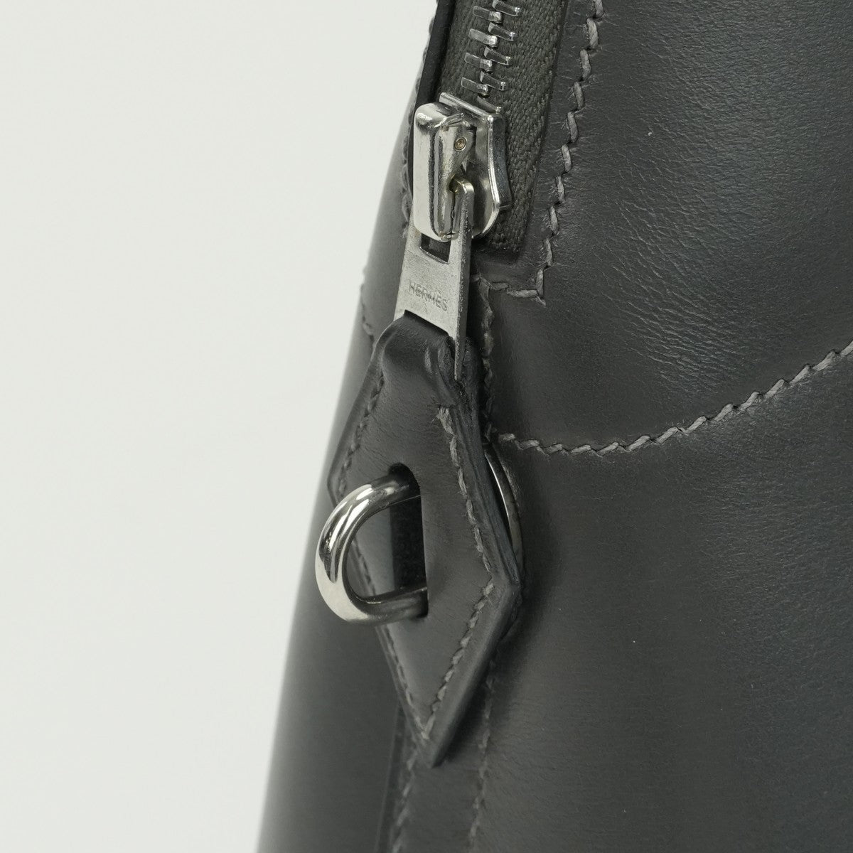 HERMES HERMES Bolide 31 Bolide 31 Bags, tote bags, shoulder bags, box calfs GRAFFFit Gray Grey Silver Metal Fittings