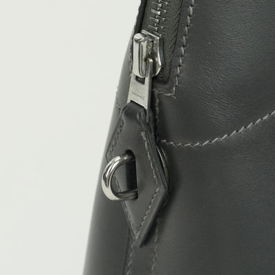HERMES HERMES Bolide 31 Bolide 31 Bags, tote bags, shoulder bags, box calfs GRAFFFit Gray Grey Silver Metal Fittings