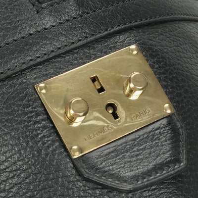 エルメス HERMES ヴィクトリア43 ヴィクトリア 43 バッグ トートバッグ アルデンヌ ノワール ブラック 黒 ゴールド金具