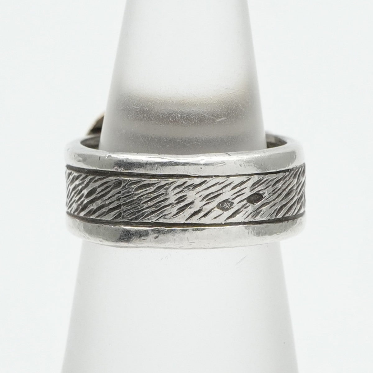 HERMES HERMES Ring 750/925 Silver Vintage Belt Horseshoe Combi