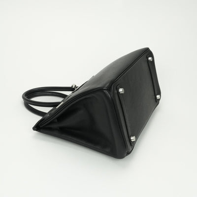 エルメス HERMES バーキン30 バーキン 30 バッグ トートバッグ ヴァッシュリエジェ ノワール noir ブラック Black 黒 シルバー金具 ハンドバッグ アルデンヌ