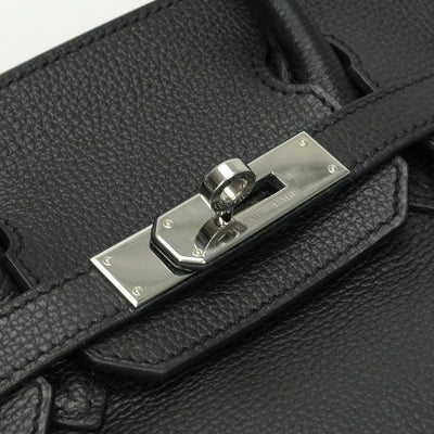 エルメス HERMES バーキン30 バーキン 30 バッグ トートバッグ ヴァッシュリエジェ ノワール noir ブラック Black 黒 シルバー金具 ハンドバッグ アルデンヌ