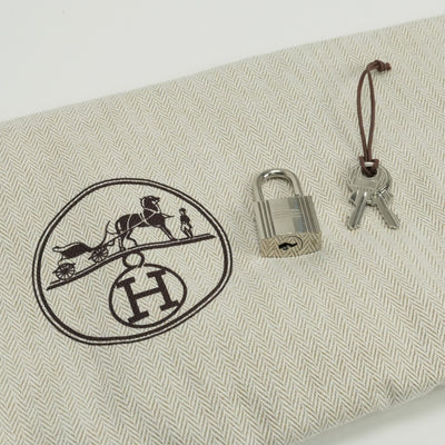 HERMES 爱马仕 Picotin lock MM Picotin lock MM Picotin lock 22 包袋 托特包 Taurillon Clemence Etain 灰色 灰色 银色五金 手提包 Picotin MM Picotin 22