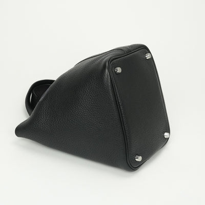 エルメス HERMES ピコタンロックPM ピコタンロック PM ピコタンPM ピコタンロック18 バッグ トートバッグ トリヨンクレマンス ノワール ブラック 黒 シルバー金具 ハンドバッグ
