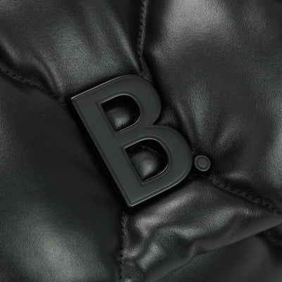 バレンシアガ BALENCIAGA TOUCH PUFFY キルティング バッグ クラッチバッグ セカンドバッグ レザー ブラック black 黒