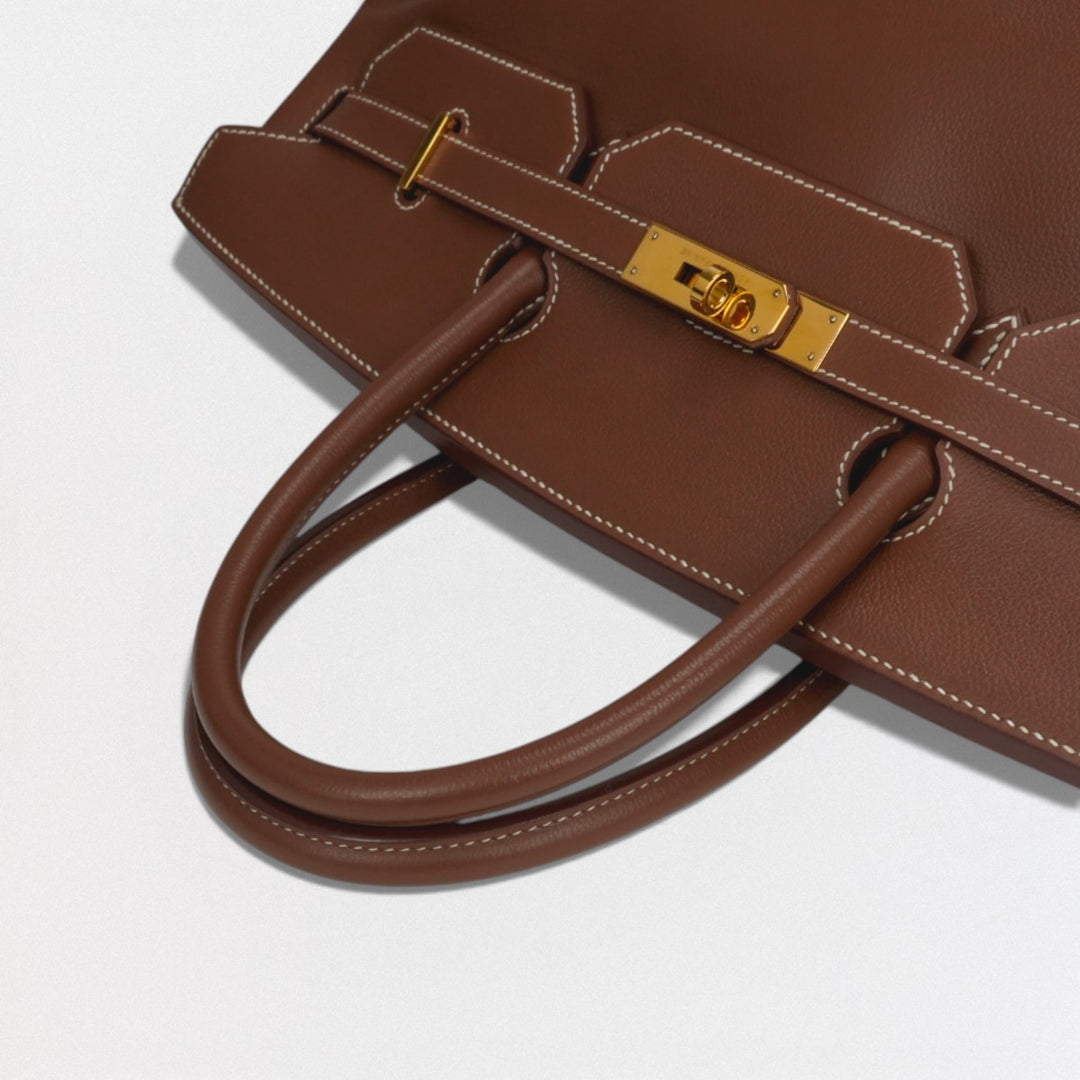 希少名作　エルメス HERMES ターボ 40 1/2 ブラウン エルメス HERMES バーキン40 バーキン 40 バッグ トートバッグ
