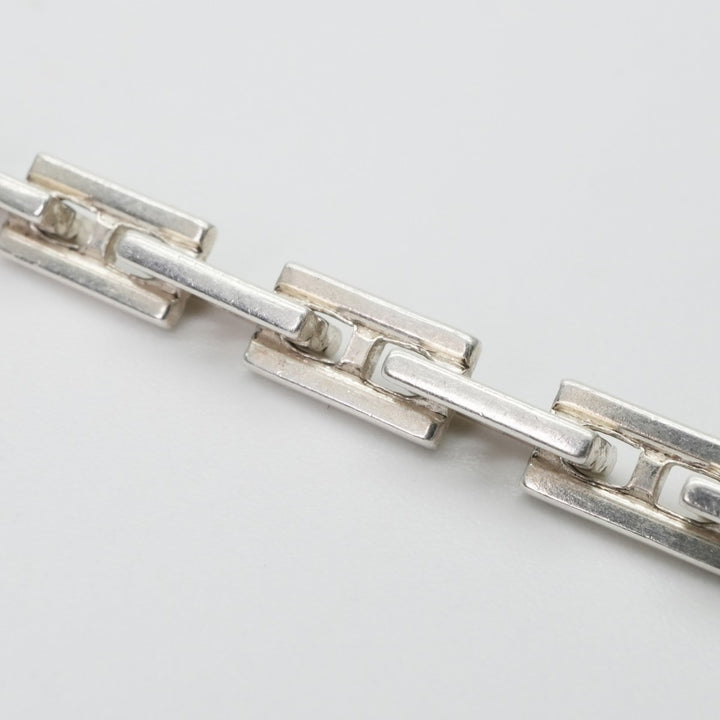 エルメス HERMES ヘラクレス ブレスレット バングル カフ 925 シルバー