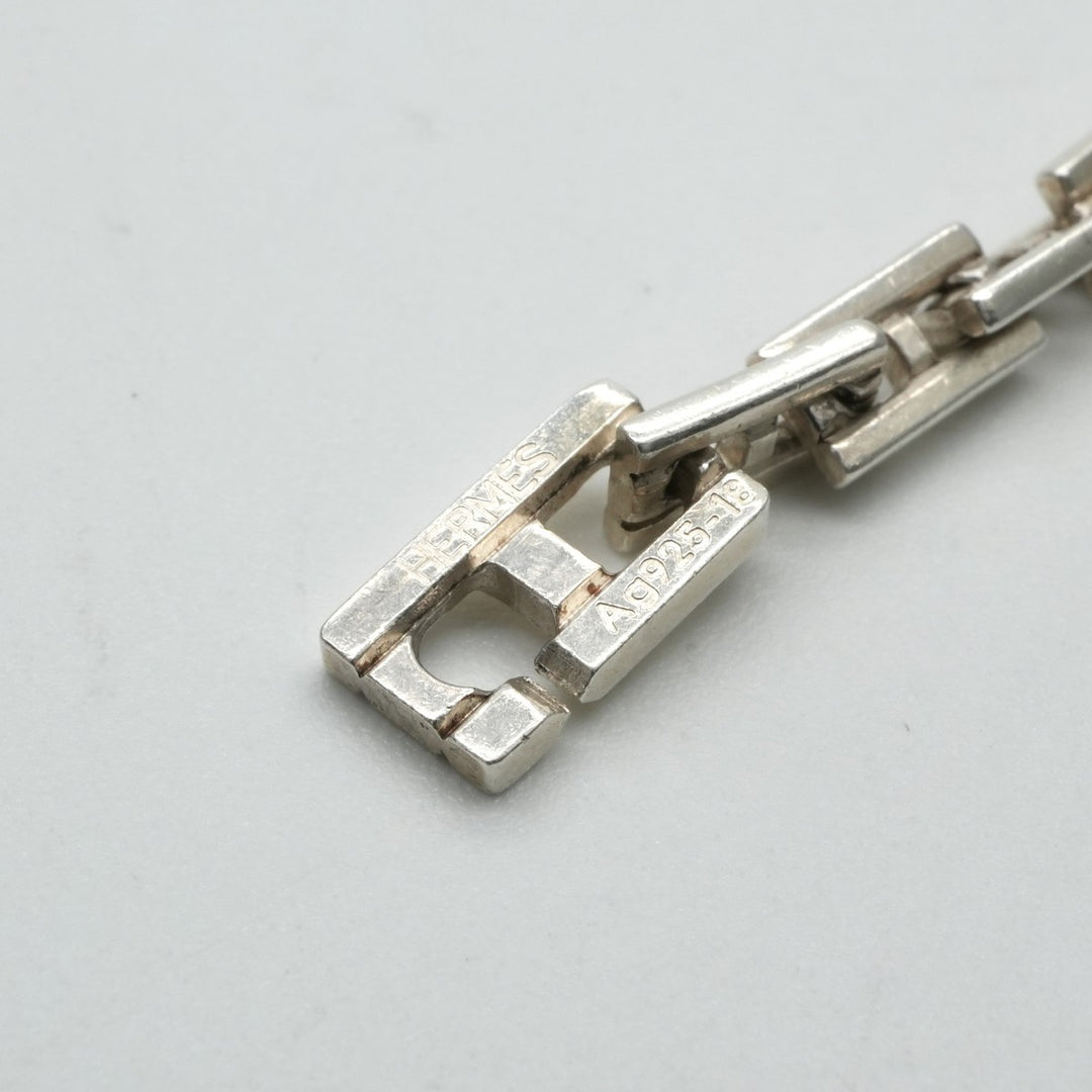 エルメス HERMES ヘラクレス ブレスレット バングル カフ 925 シルバー