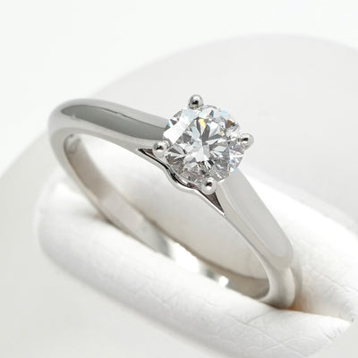 CARTIER Cartier solitaire solitaire brilliant cut diamond 1895 ring Pt950 silver engagement ring engagement ring platinum diamond
