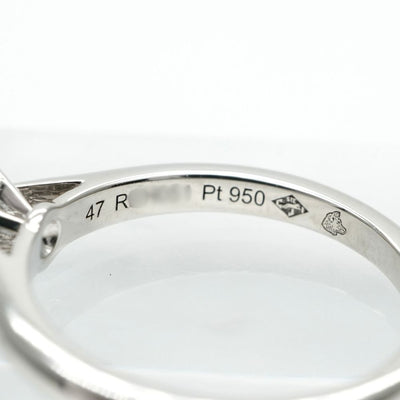 CARTIER Cartier solitaire solitaire brilliant cut diamond 1895 ring Pt950 silver engagement ring engagement ring platinum diamond