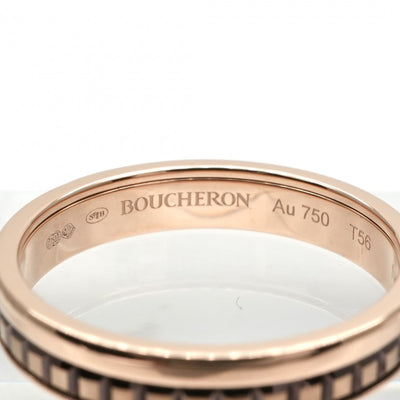 BOUCHERON BOUCHERON Quatre Classic Ring Half Quatre ring Pink gold brown PVD quatre classic ring ring 750PG pink gold pink gold