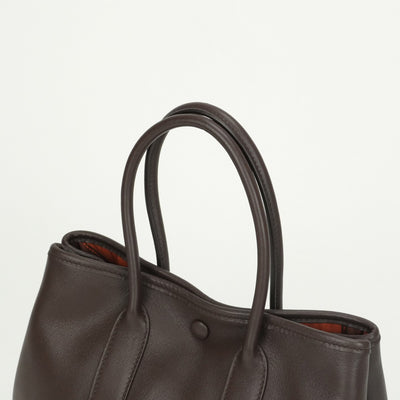 HERMES HERMES Garden Twilly TTPM Garden twilly TTPM Garden party Garden party Bag Tote Bag Swift Havana Havana Brown Brown Silver Metal Fittings Vo Swift