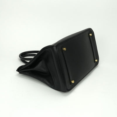 エルメス HERMES バーキン35 バーキン 35 バッグ トートバッグ アルデンヌ ノワール Noir ブラック Black 黒 ゴールド金具 ハンドバッグ