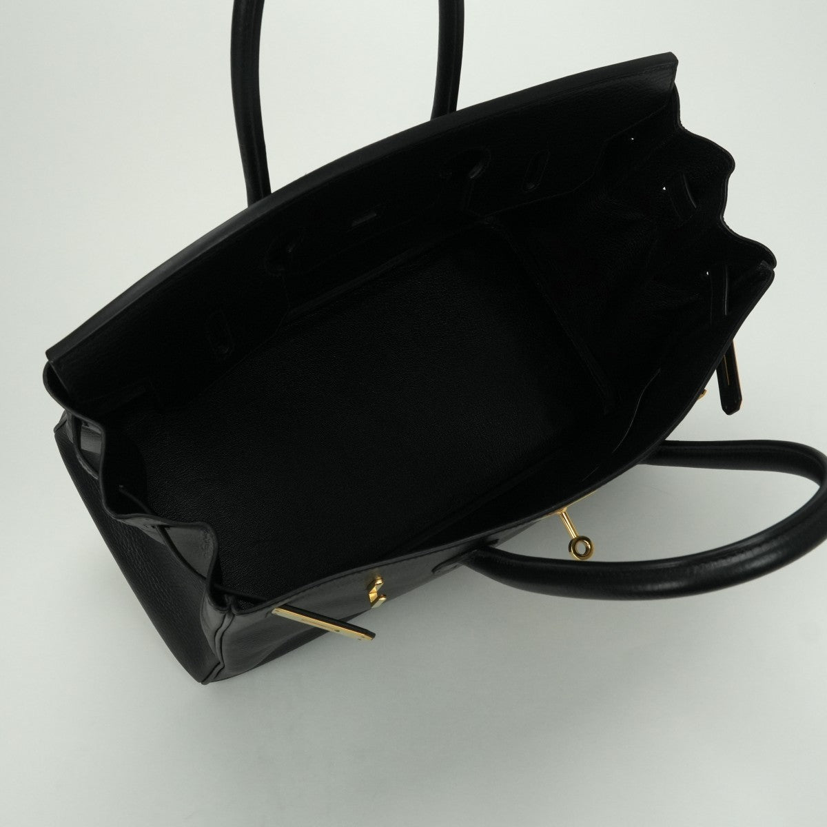 エルメス HERMES バーキン35 バーキン 35 バッグ トートバッグ アルデンヌ ノワール Noir ブラック Black 黒 ゴールド金具 ハンドバッグ