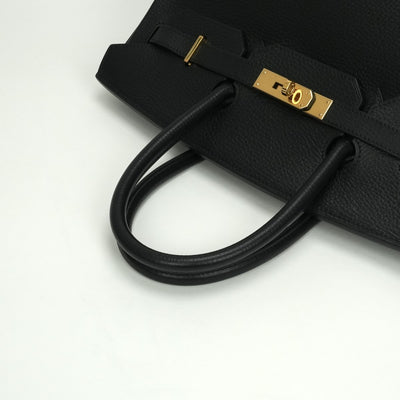 エルメス HERMES バーキン35 バーキン 35 バッグ トートバッグ アルデンヌ ノワール Noir ブラック Black 黒 ゴールド金具 ハンドバッグ