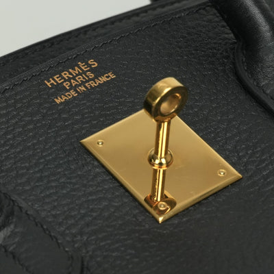 エルメス HERMES バーキン35 バーキン 35 バッグ トートバッグ アルデンヌ ノワール Noir ブラック Black 黒 ゴールド金具 ハンドバッグ