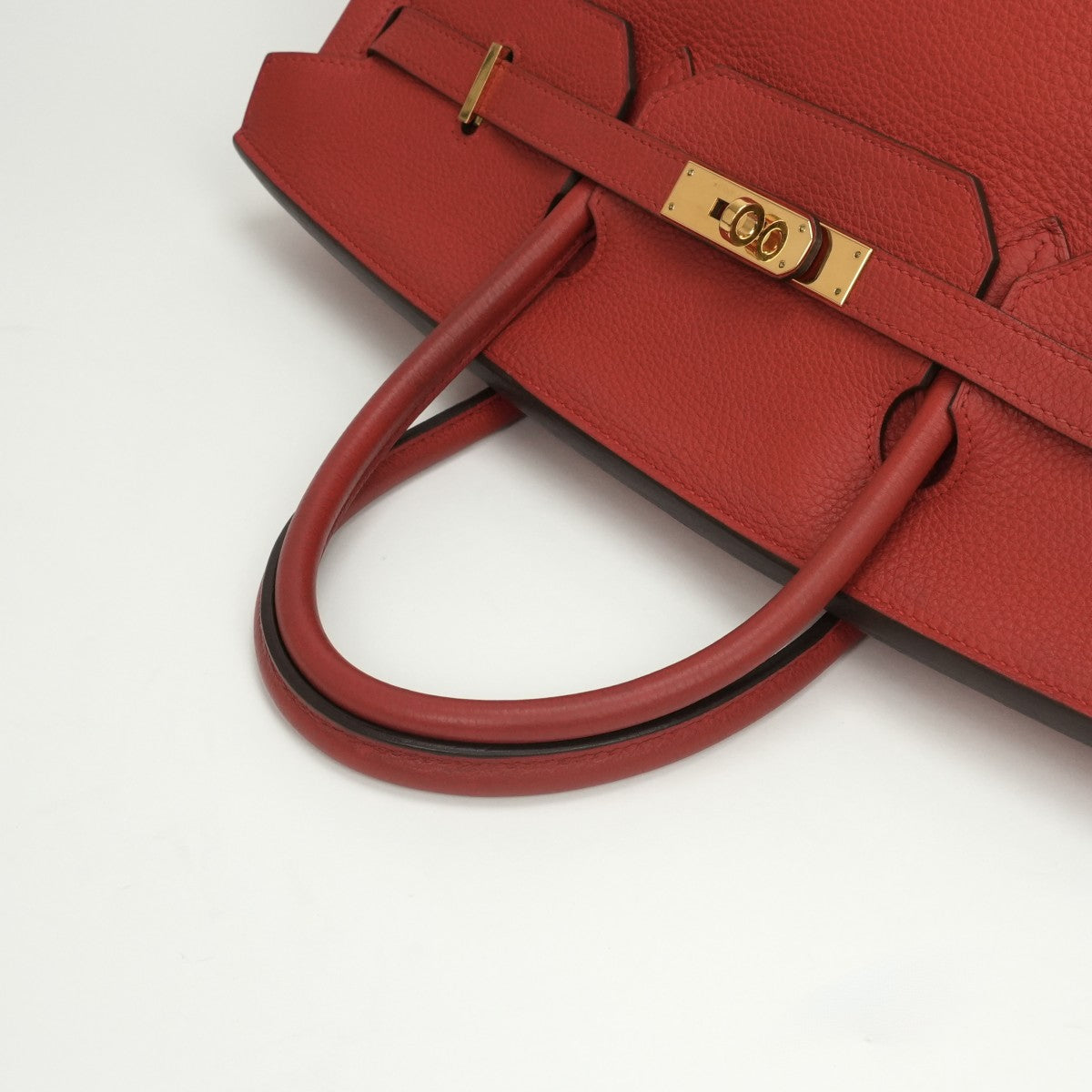 エルメス HERMES バーキン40 バーキン 40 バッグ トートバッグ トゴ ヴァーミリオン Vermilion レッド Red 赤 ゴールド金具 ハンドバッグ