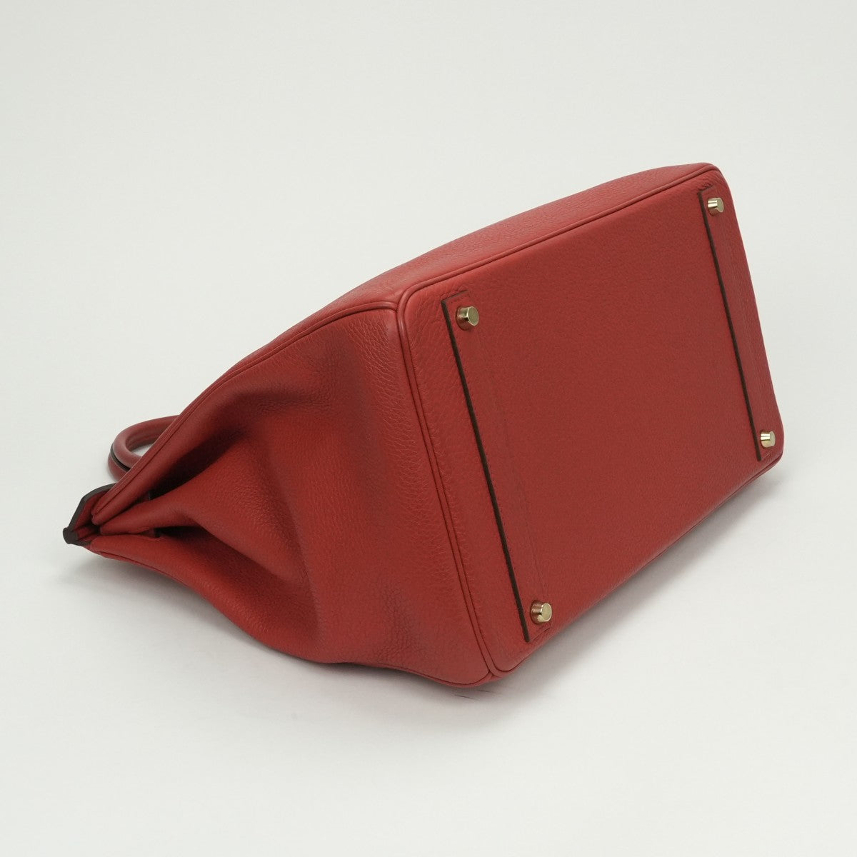 エルメス HERMES バーキン40 バーキン 40 バッグ トートバッグ トゴ ヴァーミリオン Vermilion レッド Red 赤 ゴールド金具 ハンドバッグ