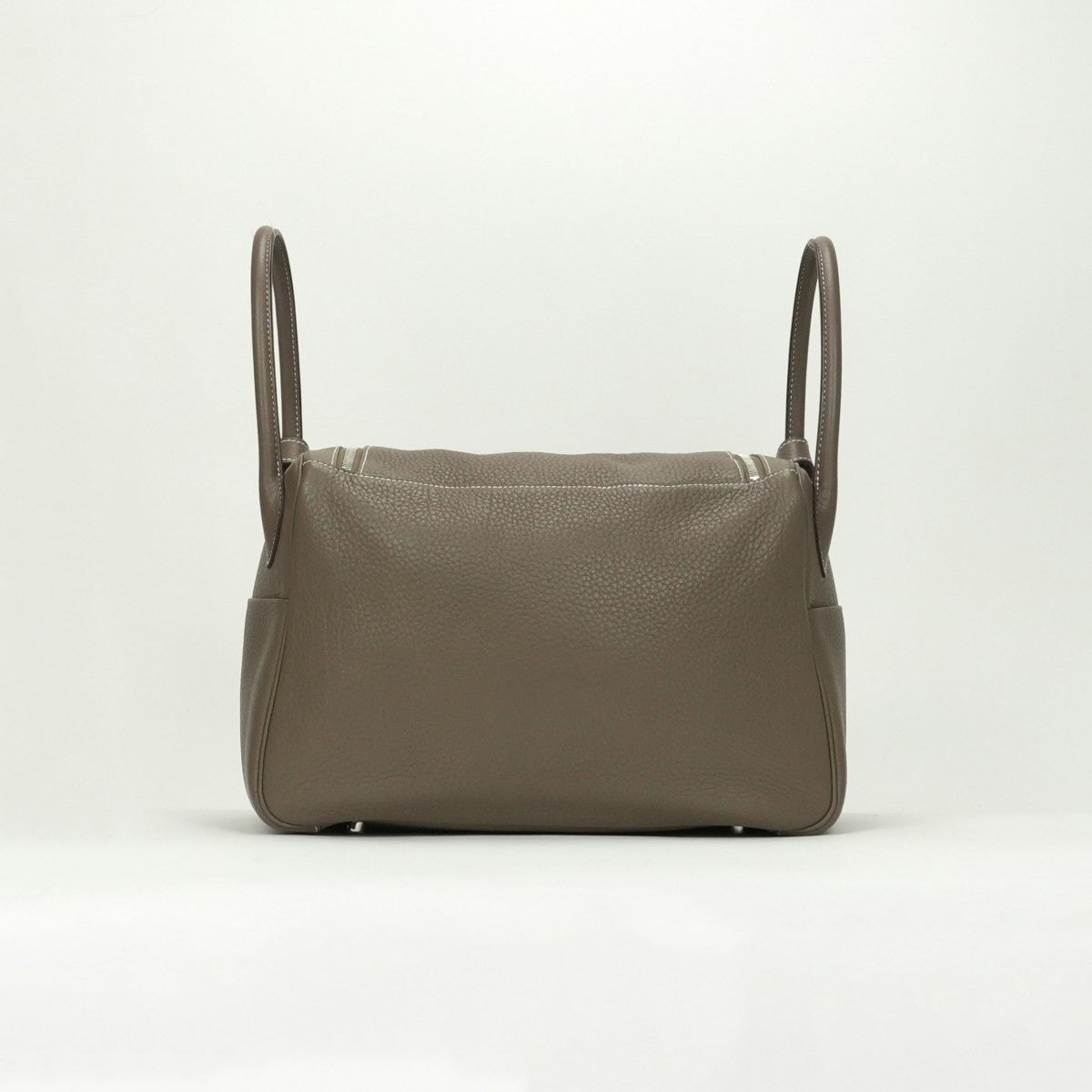 エルメス HERMES リンディ34 リンディ 34 バッグ トートバッグ ショルダーバッグ トリヨンクレマンス エトゥープ etoupe ブラウン Brown シルバー金具