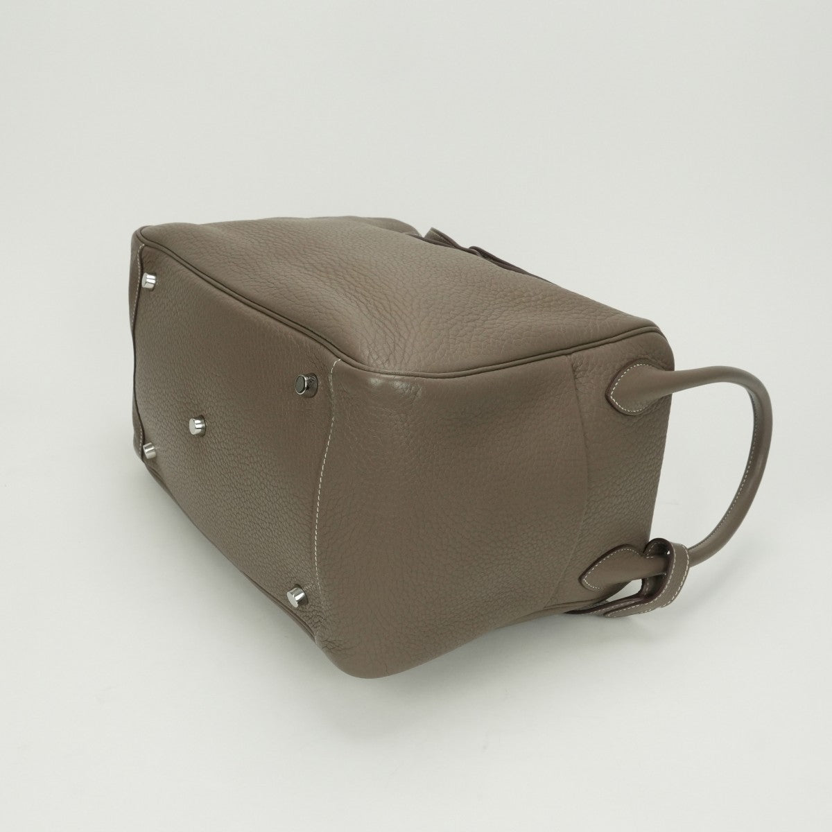 エルメス HERMES リンディ34 リンディ 34 バッグ トートバッグ ショルダーバッグ トリヨンクレマンス エトゥープ etoupe ブラウン Brown シルバー金具