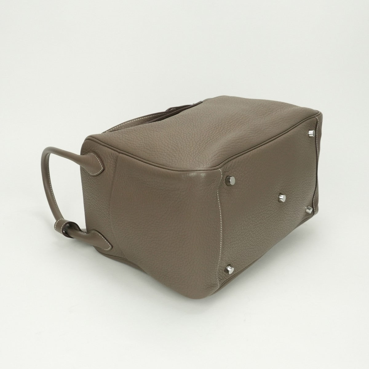エルメス HERMES リンディ34 リンディ 34 バッグ トートバッグ ショルダーバッグ トリヨンクレマンス エトゥープ etoupe ブラウン Brown シルバー金具