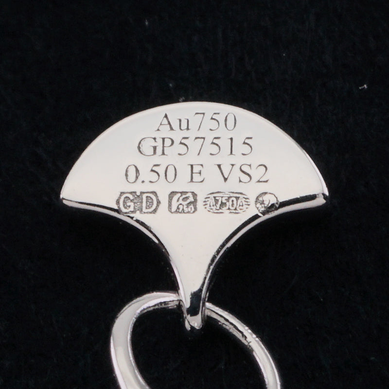 グラフ GRAFF アイコン アイコン オーバル ダイヤモンド ペンダント ネックレス ペンダント チョーカー 750WG シルバー ダイヤモンド　ペンダント　ホワイトゴールド　WG