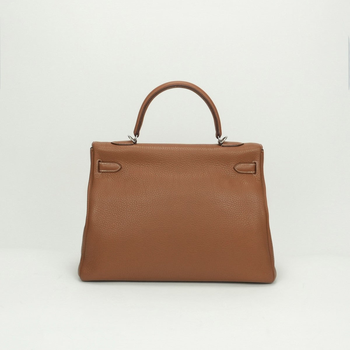 HERMES HERMES Kelly 35 Kelly 35 Bag, Tote Bag, Shoulder Bag, Toryon Clemence, Gold, Brown, Silver Fittings