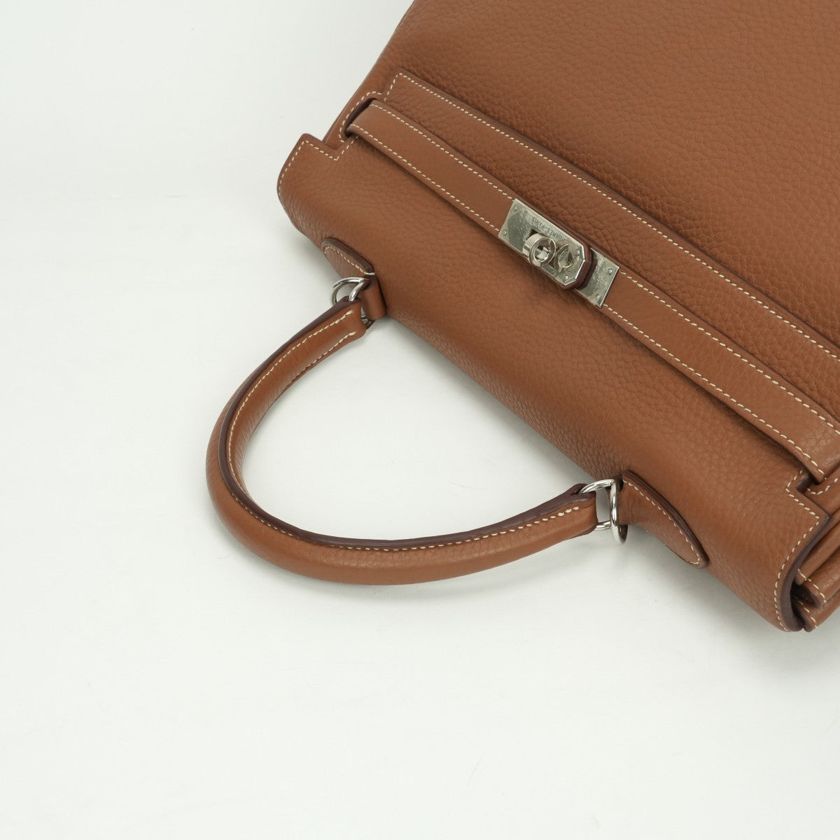 HERMES HERMES Kelly 35 Kelly 35 Bag, Tote Bag, Shoulder Bag, Toryon Clemence, Gold, Brown, Silver Fittings