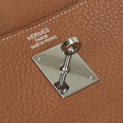 HERMES HERMES Kelly 35 Kelly 35 Bag, Tote Bag, Shoulder Bag, Toryon Clemence, Gold, Brown, Silver Fittings