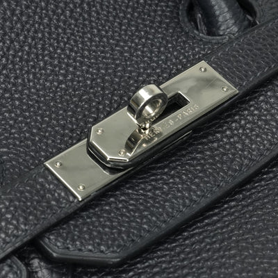 HERMES HERMES Birkin 35 Birkin 35 Bag Tote Bag Togo Navy Navy Silver Metal Fittings Birkin 35Togo Navy
