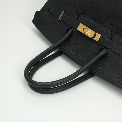 エルメス HERMES バーキン35 バーキン 35 バッグ トートバッグ トゴ ノワール noir ブラック Black 黒 ゴールド金具 ハンドバッグ