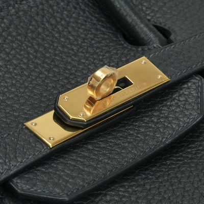 エルメス HERMES バーキン35 バーキン 35 バッグ トートバッグ トゴ ノワール noir ブラック Black 黒 ゴールド金具 ハンドバッグ