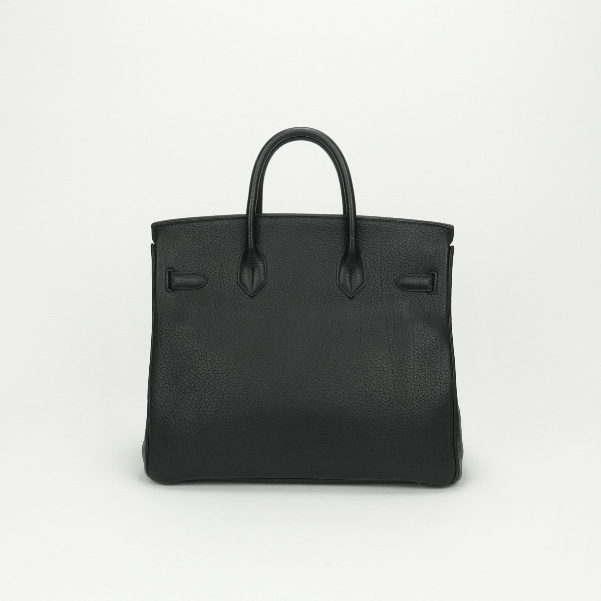 HERMES HERMES Haut a courroies 32 Haut a courroies 32 Bag Tote Bag Fjord Noir Noir Black Black Gold Hardware HERMES OEAUTacroa handbag