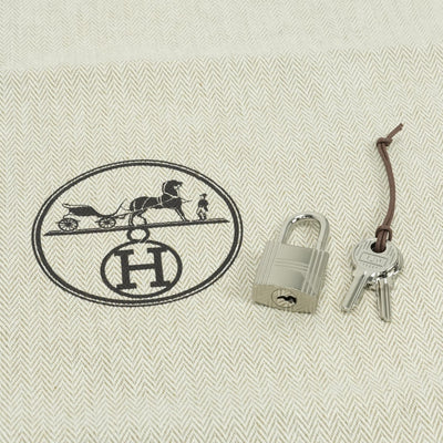 HERMES HERMES Picotin lock PM Picotin lock PM Picotin lock 18 Bag Tote Bag Torillon Clemence Etoupe Greige Grey Silver Hardware