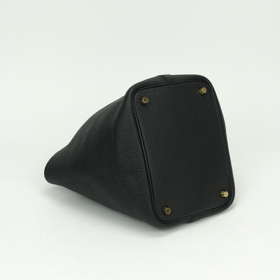 エルメス HERMES ピコタンロックPM ピコタンロック PM ピコタンPM ピコタンロック18 バッグ トートバッグ トリヨンクレマンス ノワール noir ブラック black 黒 ゴールド金具 ピコタンロック　ピコタン　トリヨン