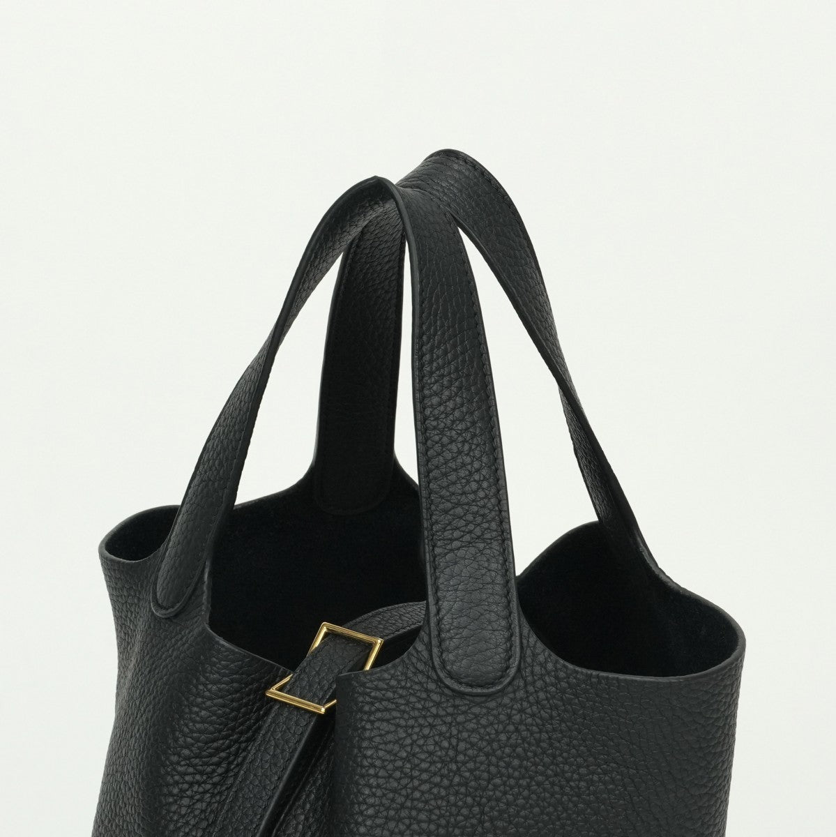 エルメス HERMES ピコタンロックPM ピコタンロック PM ピコタンPM ピコタンロック18 バッグ トートバッグ トリヨンクレマンス ノワール noir ブラック black 黒 ゴールド金具 ピコタンロック　ピコタン　トリヨン
