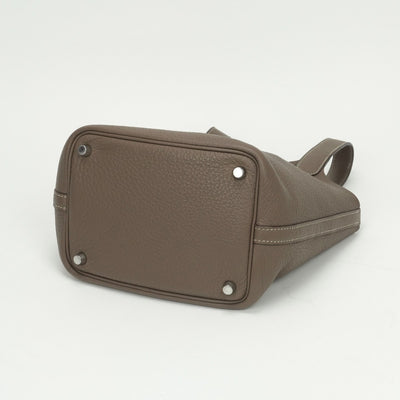 エルメス HERMES ピコタンロックPM ピコタンロック PM ピコタンPM ピコタンロック18 バッグ トートバッグ トリヨンクレマンス エトゥープ Etoupe グレー gray シルバー金具 ピコタン ハンドバッグ トリヨン