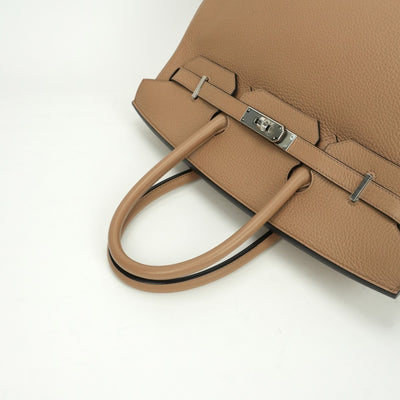 HERMES HERMES Birkin 35 Birkin 35 Bag Tote Bag Togo Chai Beige Silver Hardware