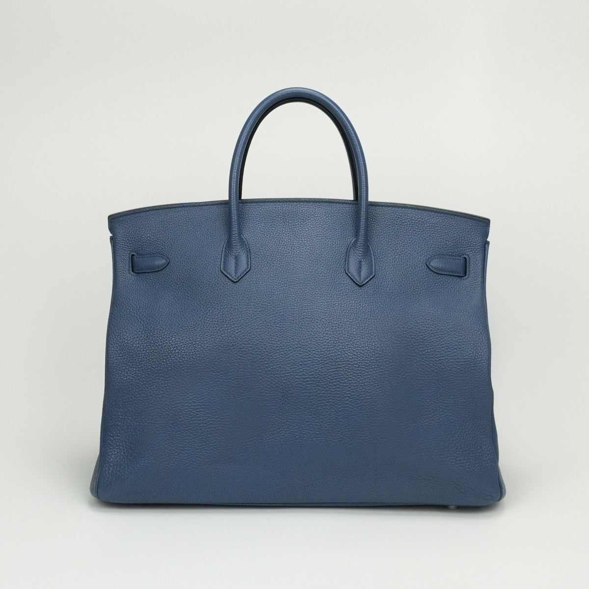 HERMES HERMES Birkin 40 Birkin 40 Bag Tote Bag Togo Blue Agate Blue Agate Blue Blue Silver Metal Fittings Handbag