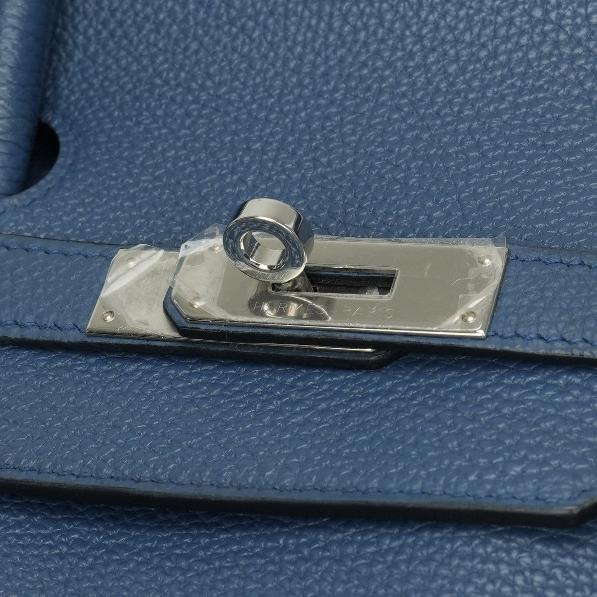 HERMES HERMES Birkin 40 Birkin 40 Bag Tote Bag Togo Blue Agate Blue Agate Blue Blue Silver Metal Fittings Handbag