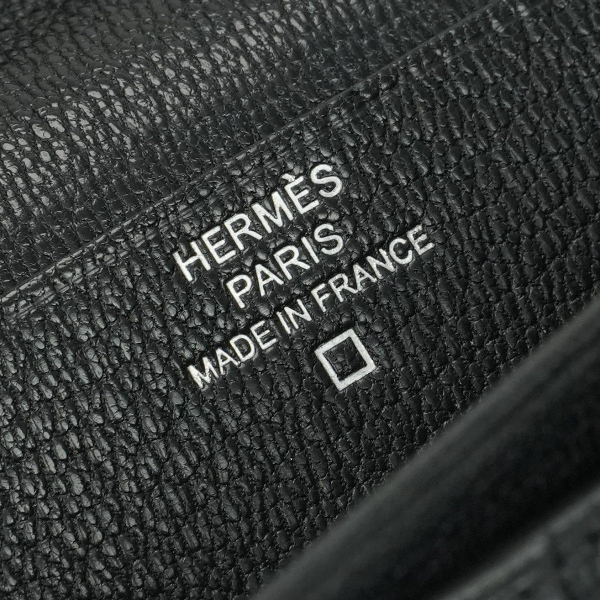 エルメス HERMES ベアンスフレ ベアン スフレ 財布 長財布 ロングウォレット アリゲーター クロコダイル ノワール noir ブラック black 黒 シルバー金具